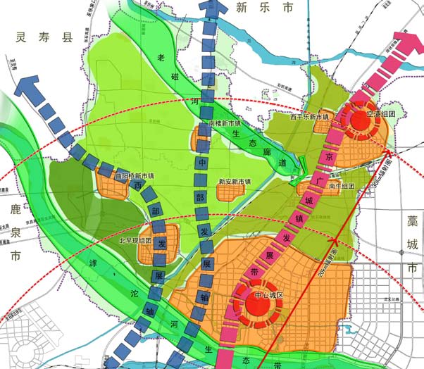 石家庄正定县城乡统筹规划