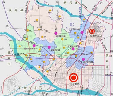 石家庄正定县城市总体规划(2009～2020)
