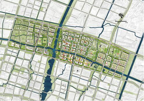 我司规划二部参加《张家港高新区城市设计方案竞标》，获得第一名