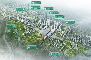 深圳北站商务中心区城市绿谷景观规划设计国际咨询