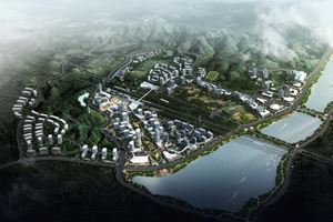 云浮市西江新城中央商务区城市设计概念方案