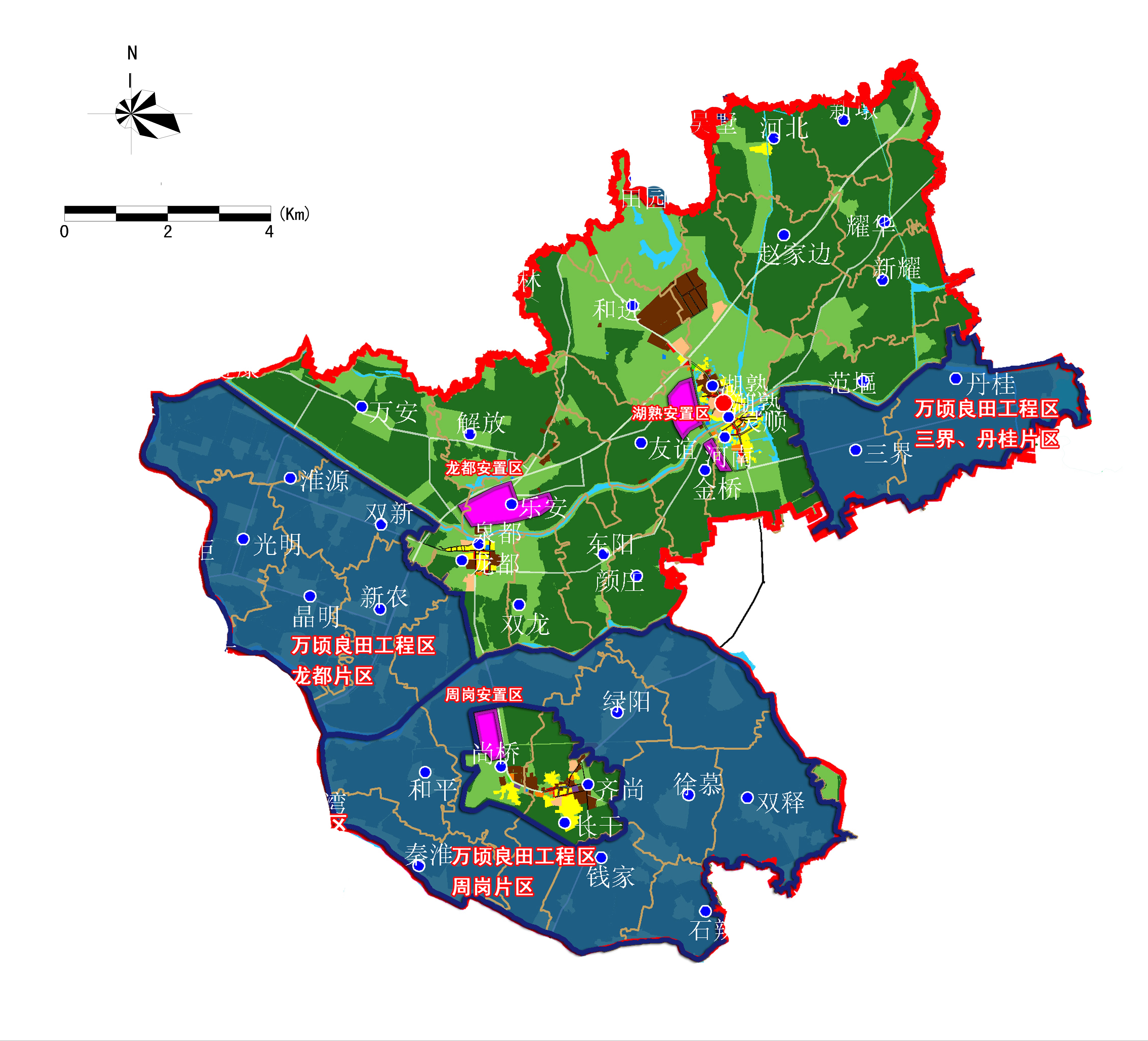 南京市江宁区万顷良田建设工程规划