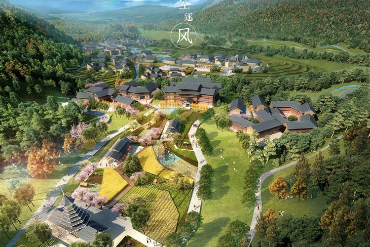 贵州梵净山禅养小镇策划设计