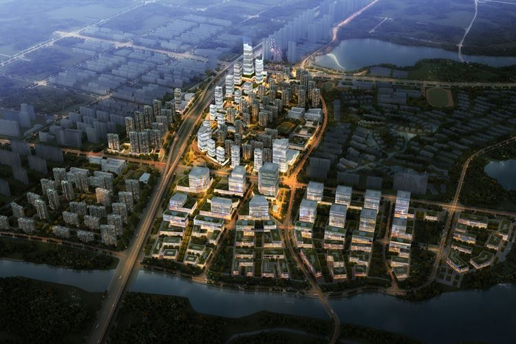 殷巷集镇地段城市设计
