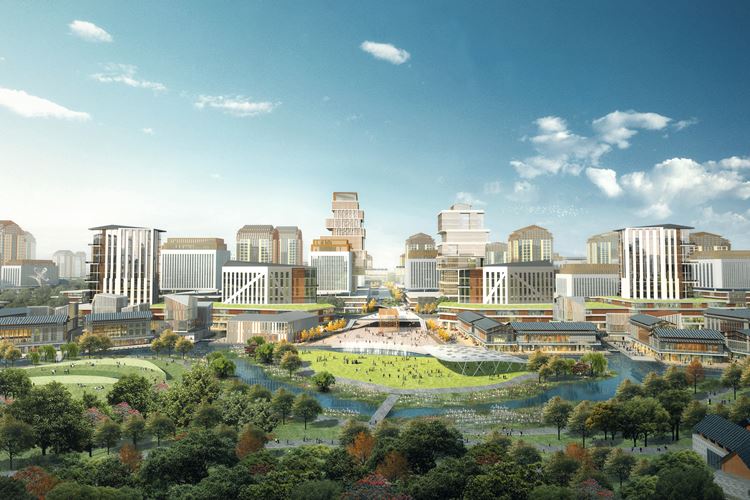 贵安新区中央活力区及高铁综合交通枢纽城市设计